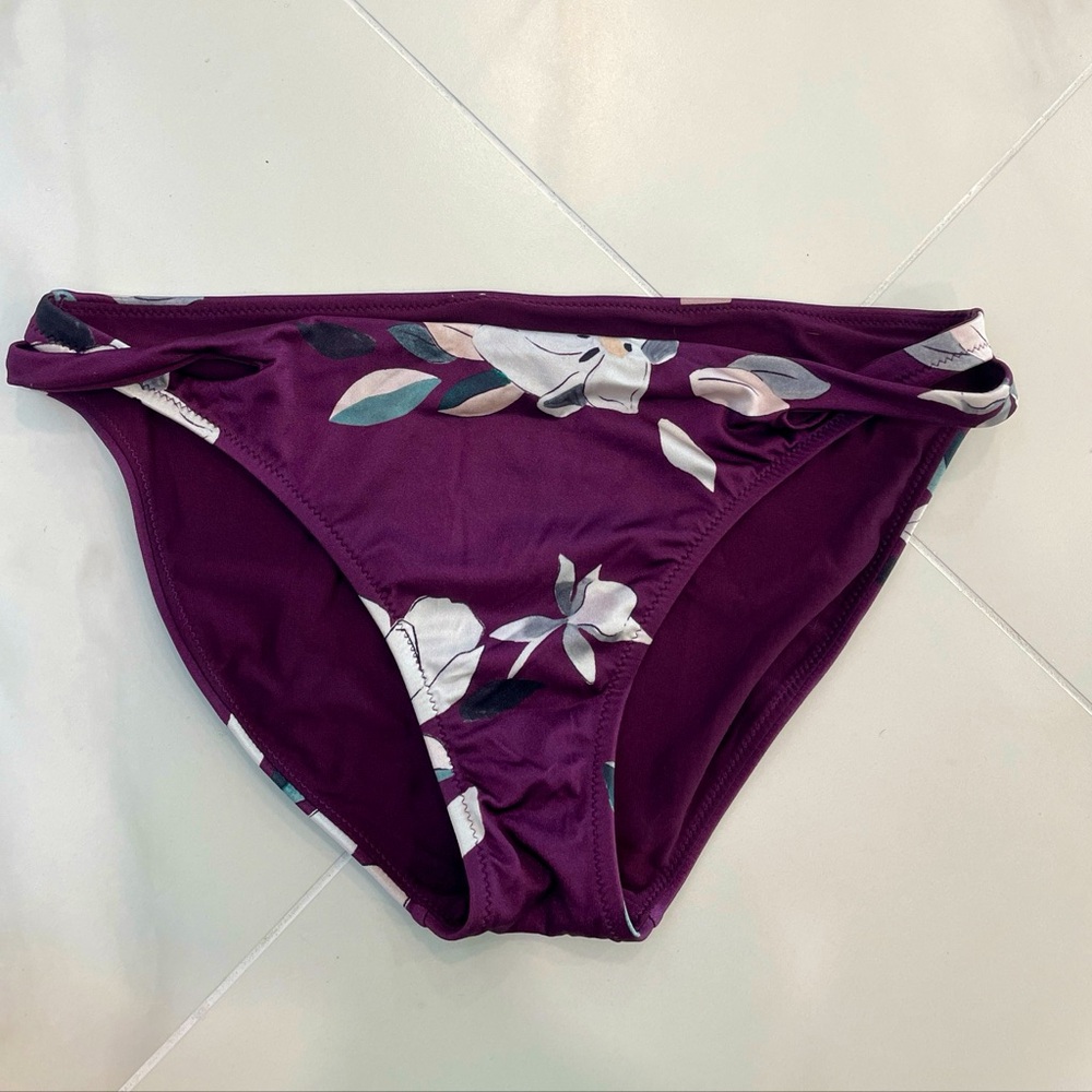 Athleta Women's Swimwear Bikini Bottom Piha Floral Size Large